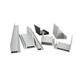 Universal Solar Panel Tilt Bracket - Aluminum Alloy Frame Photovoltaic Hook Bracket H Shape Guide Rail1