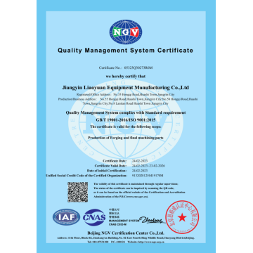 ISO9001 Quality Management System