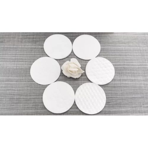 Round cotton pads