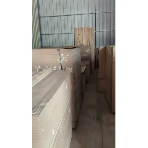 Wooden warehouse for storing materials