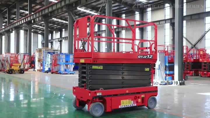 Self-propelled scissor lift