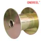 ONEREEL kabel kabel keluli reel flat bobbin