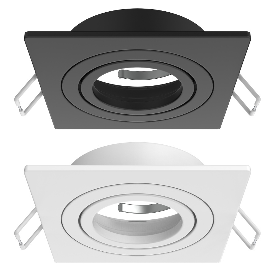 兆亮科技方形可调筒灯框架：以“方形美学+功能创新”引领照明设计行业新潮流