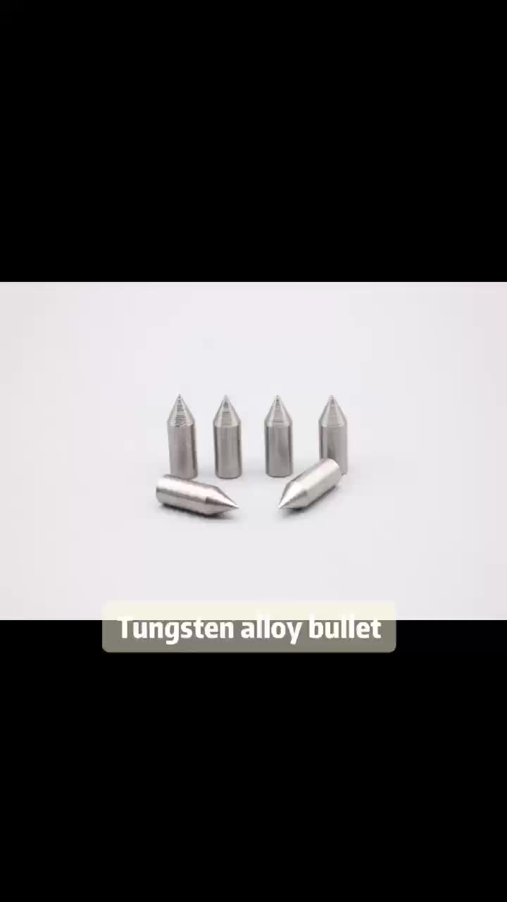 Tungsten alloy bullet head