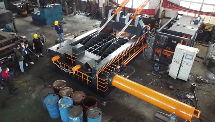 400ton Heavy-duty Steel Baler Machine