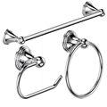 Stainless Steel Chrome Bathroom Hardware Set ODO-3601A-C Towel Rack1