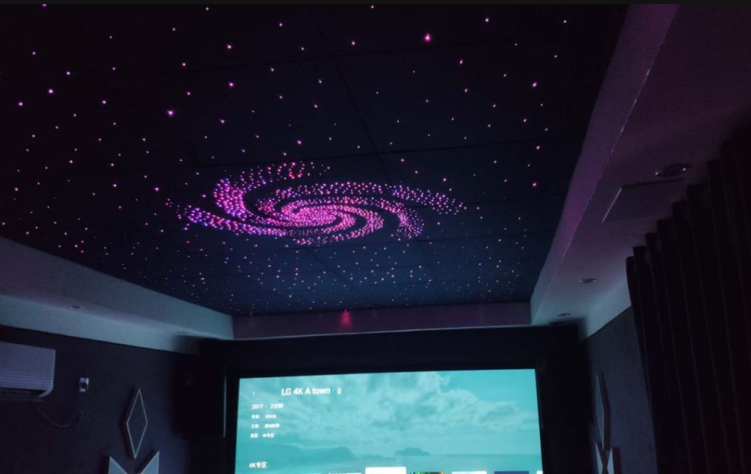 Polyester Fiber Board Starry Sky Ceiling