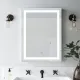 Specchio illuminato a LED Dimmable Anti-Fog Anti-Fog a parete