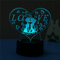 3D Night Lamp - 7 LED Light Colors Optical Illusion Desk Lamp1