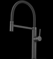 Black Brass Spring Kitchen Faucet - Luxury High-Quality Style1