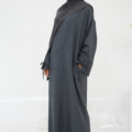 UNI Abaya 2025 عید دبی لباس زنانه به سبک بسته عبای پاپیون آستین لباس اسلامی زنانه عبای لباس مسلمان 1