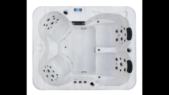 4 Personen Whirlpool Spa-HL9805