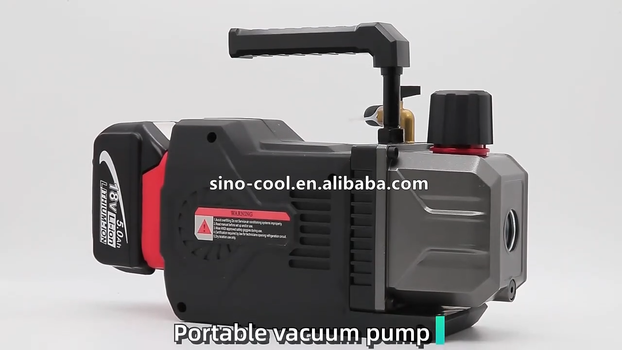 VI-1DLI 18V DC Li-Ionen-Vakuumpumpenpreiskabelless Vakuumpumpe R32 Batterievakuumpumps1