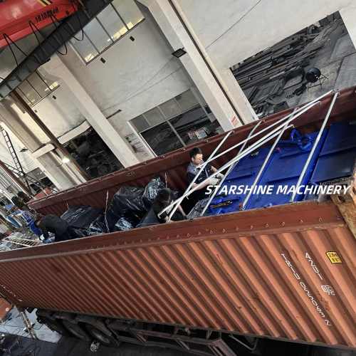 Giornata frenetica: spedizione di macchine per bricchette
