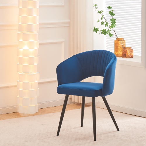 Modern Velvet Silla de comedor Perfección de preproducción: