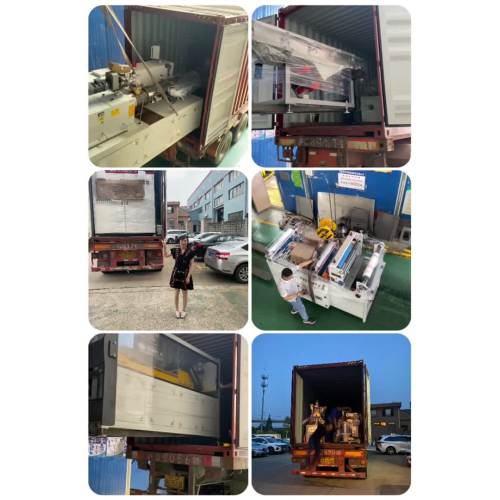 UPVC tile making machine export to middle east .MP