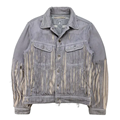 Προσαρμοσμένη μόδα υψηλής ποιότητας Mens Tassel Cotton Denim Jacket Plus Size Jackets για MEN1