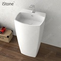 High Quality Stone Solid Surface Freestanding Basin WD383911