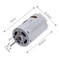 Custom 28mm RA390 DC Motor 6V-24V1
