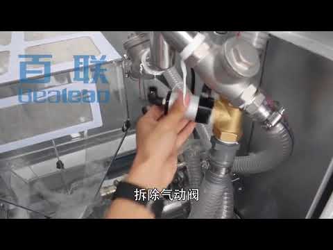 Clean pneumatic valve of down filling machine