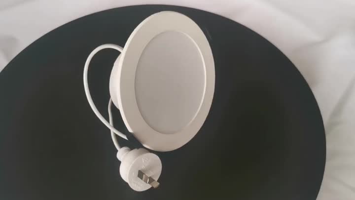 Kod wybierania LED Round Downlight SAA 3 Color z wtyczką