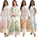 گلدوزی ژاکارد ماکسی عبای کفتان دبی عربی مراکش ترکیه لباس اسلیمی1