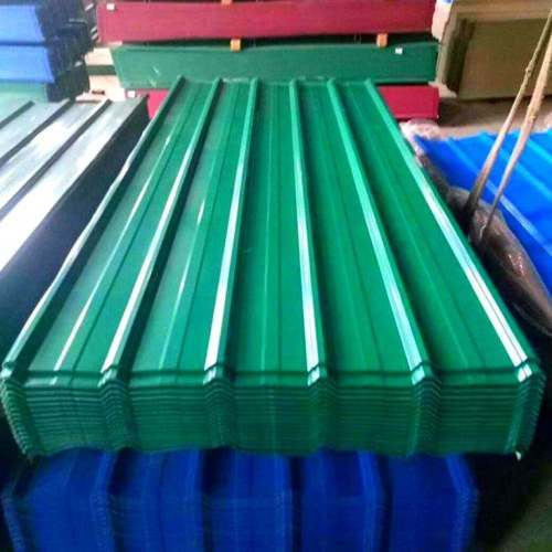 ASTM A653 Color Coated Corrugated Steel Plate