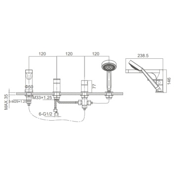 Top 10 China bathtub faucet Manufacturers