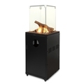 Glass Flame Fire Pit Gas Patio Heater with 360° Visible Flames - CE Certified1