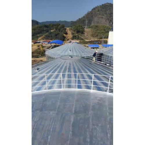 Водоустойчив тест за производителност на силозния покрив