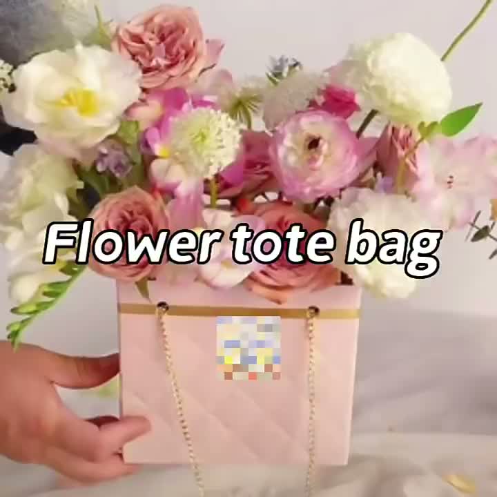 Handbag bouquet gift bag bouquet box creative packaging box