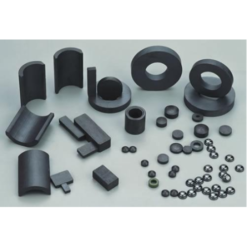 Ferrite magnet and its shapes