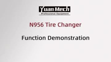 N956 Tire Changer 20 inch Run Flat Tire Operation
