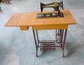 Hot Selling JA2-1 Sewing Machine Head with 2 Drawer Table and Steel Pipe Stand1