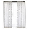 Stylish White Lace Curtains with Elegant Nordic Design for Your Living Room1
