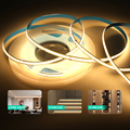 Cob LED Smart Strip Lights - Free Cut Flexible Tape DC 12V/24V with Remote Control1