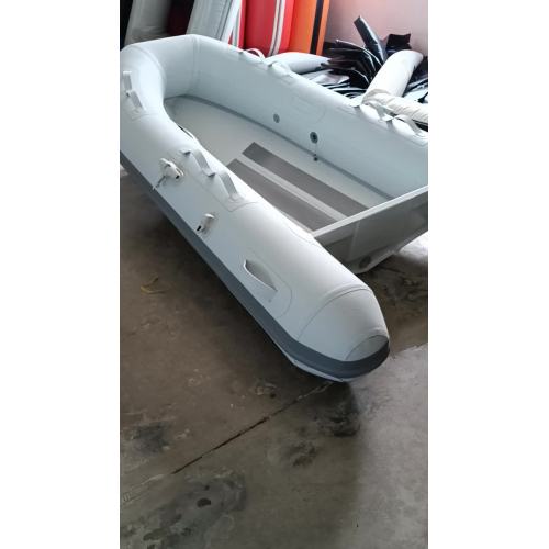 hapalon aluminum single v hull rib boat