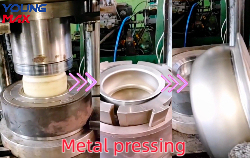 Youngmax pressing machine for cookware