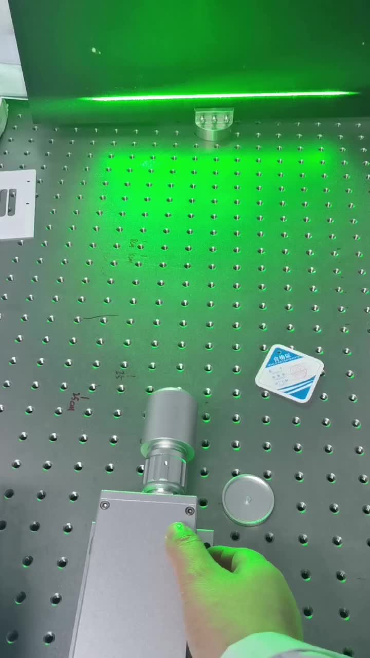 Video laser verde