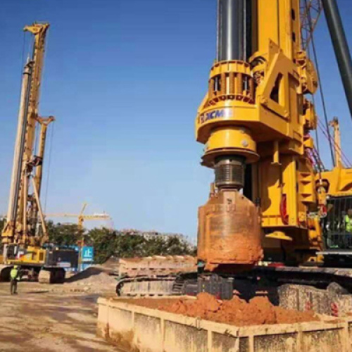 Four kinds of construction techniques for bored pile with rotary drilling rig