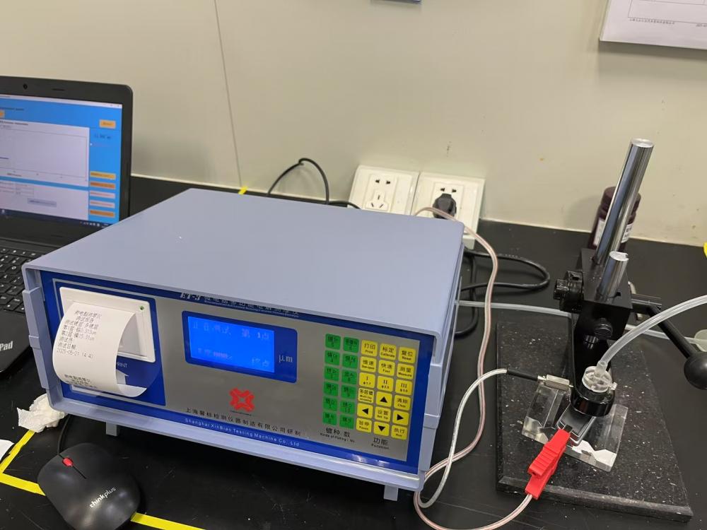Overall diagram of the coating thickness gauge