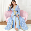 ترکیه EID Modest Dubai Abaya برای دخترانه کیمونوی زنانه لباس لاکچری زیبا1