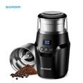 Electric Conical Blade Coffee Grinder with Adjustable Settings and Timer1