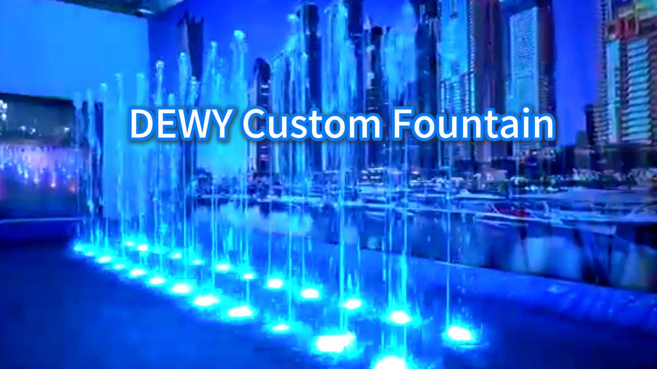 Luzes de fonte externa LED à prova d&#39;água