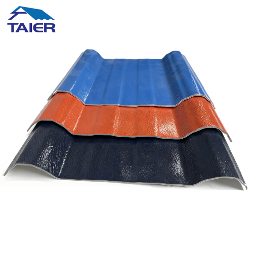 Folha de telhado trapezoidal UPVC