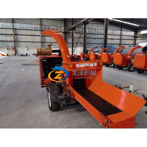 CE Diesel Wood Chipper Redder