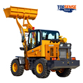 China 1 Ton Mini Wheel Loader Backhoe for Sale1