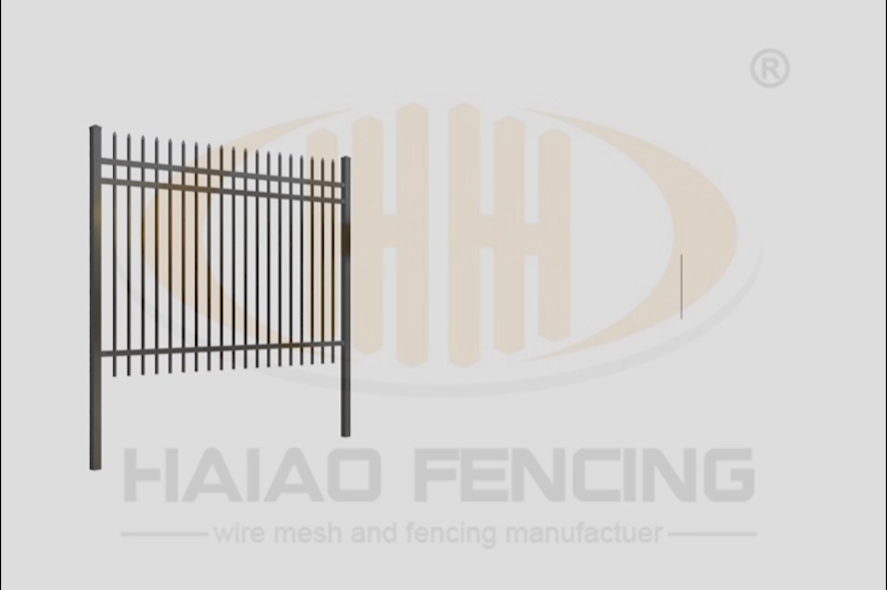 HAIAO Fencing Fence Serbuk Pagar Serbuk Logam Panel1 Panel1