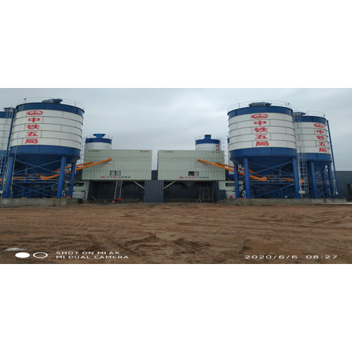 FYG HZS180 Modular Mixing Plants รองรับการก่อสร้างทางด่วน Hangzhou-Quzhou