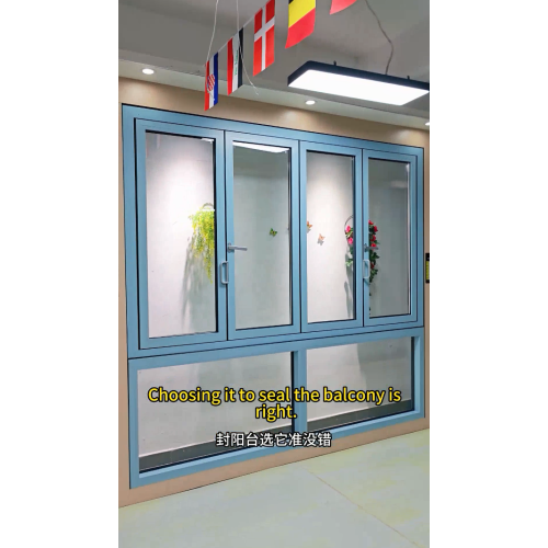 טאָפּל פאַרלייגן פאָלדינג פֿענצטער